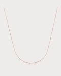 PERSEE Rose Gold and Diamond Danae Necklace(Rose Gold)