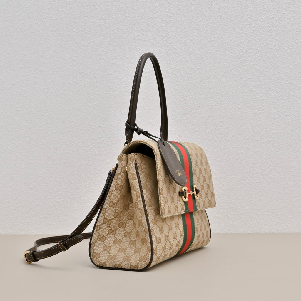 GUCCI GG Paparazzo Medium Top Handle Bag-875018
