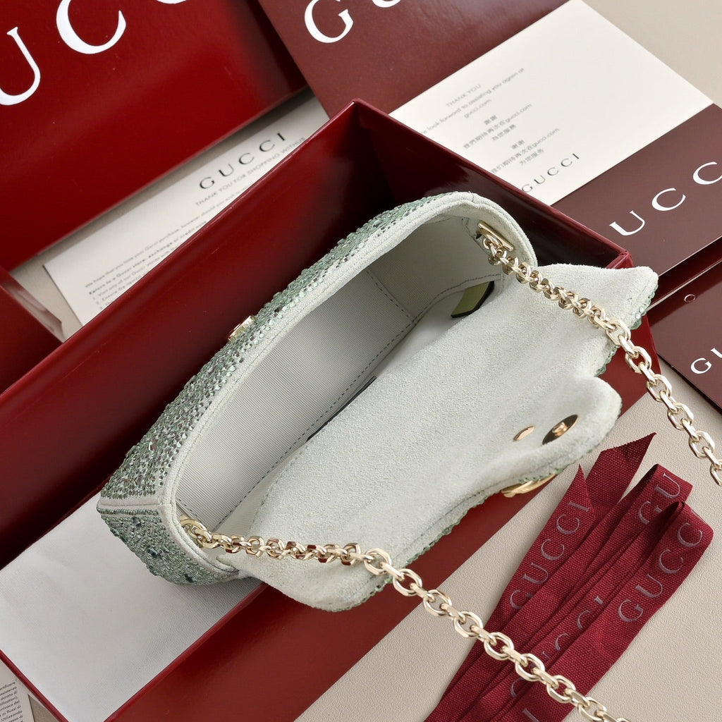 GUCCI Marmont Crystal Shoulder Bag-841290