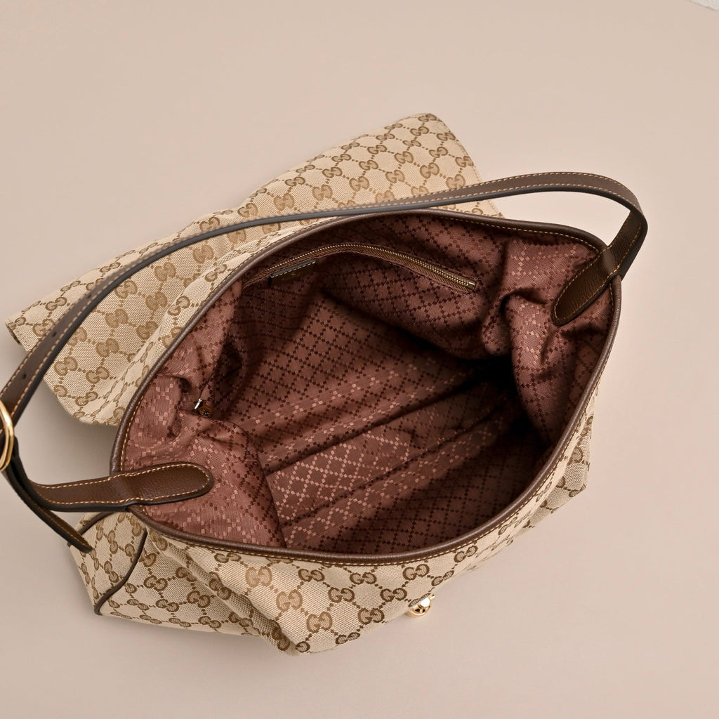 GUCCI Jackie Flap Large Shoulder Bag-A005ZI