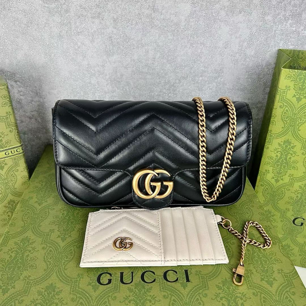 Gucci GG Marmont Mini Chain Wallet Bag-751526