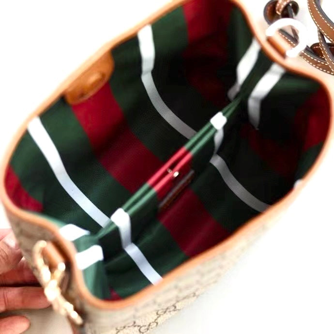 Gucci Emblem Bucket Bag