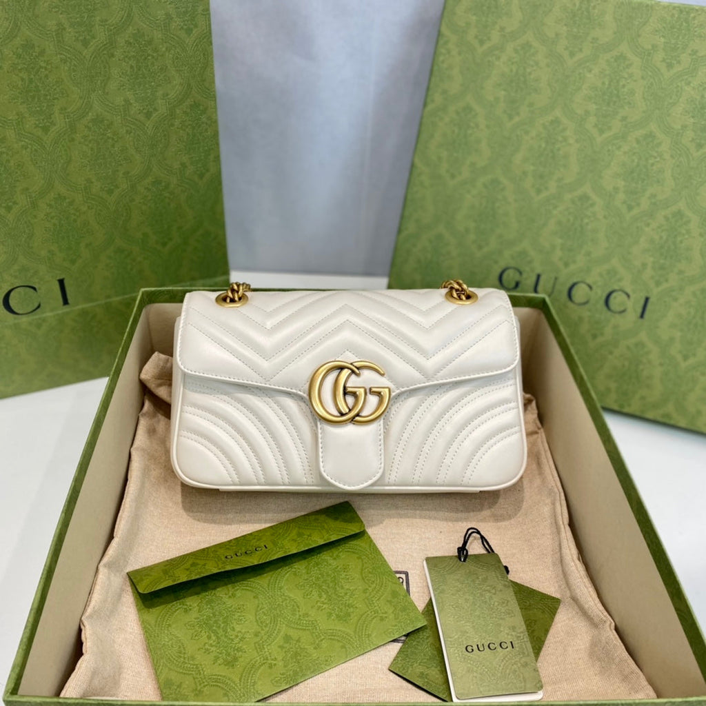 Gucci GG Marmont Leather Shoulder Bag-443497