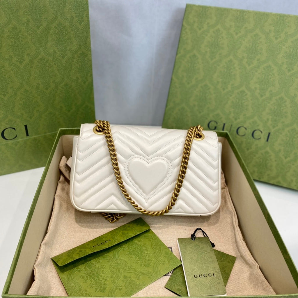 Gucci GG Marmont Leather Shoulder Bag-443497