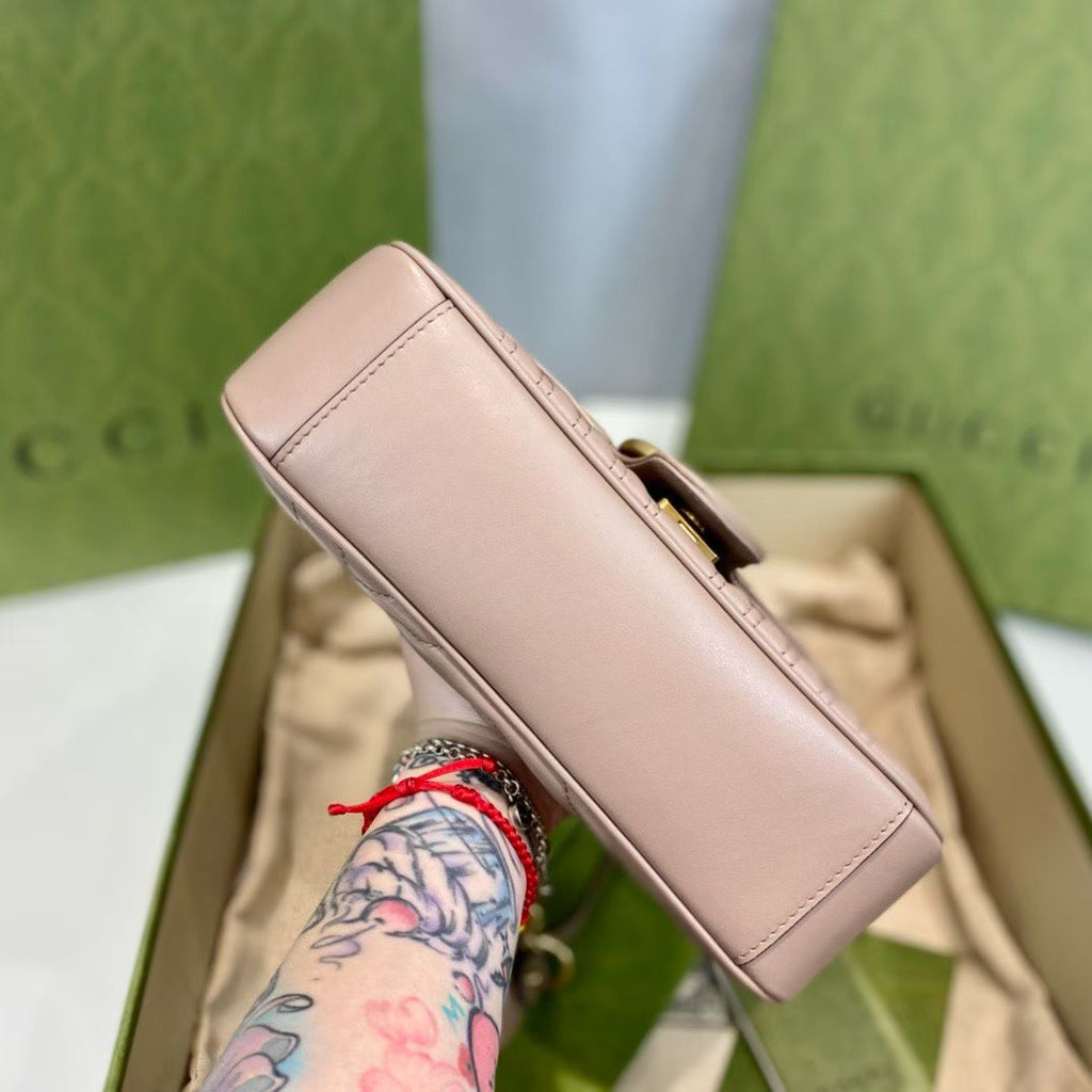 Gucci GG Marmont Leather Shoulder Bag-443497